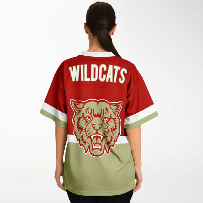 Cypress Woods Wildcats Football Spirit Jersey 10