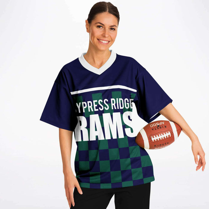 Cypress Ridge Rams Football Jersey 02