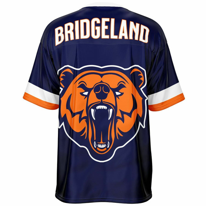 Bridgeland Bears football jersey -  ghost view - back