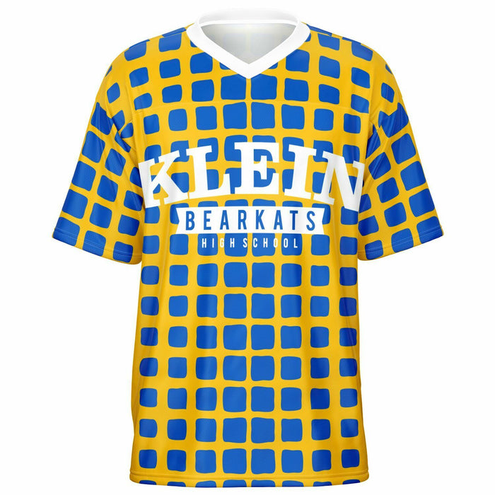 Klein Bearkats football jersey -  ghost view - front