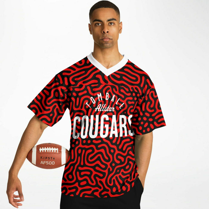 Tomball High School Cougars Football Jersey 20