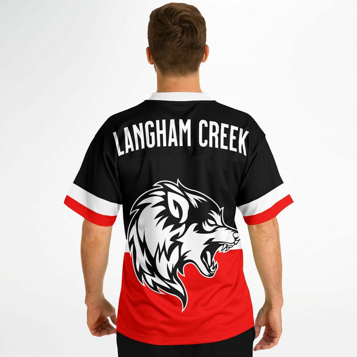 Langham Creek Lobos Football Jersey 10