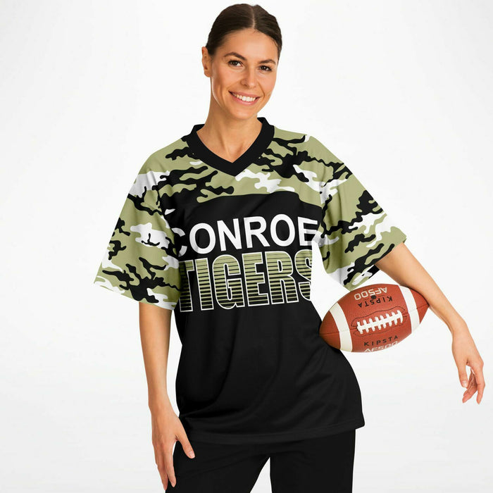 Conroe Tigers Football Spirit Jersey 08