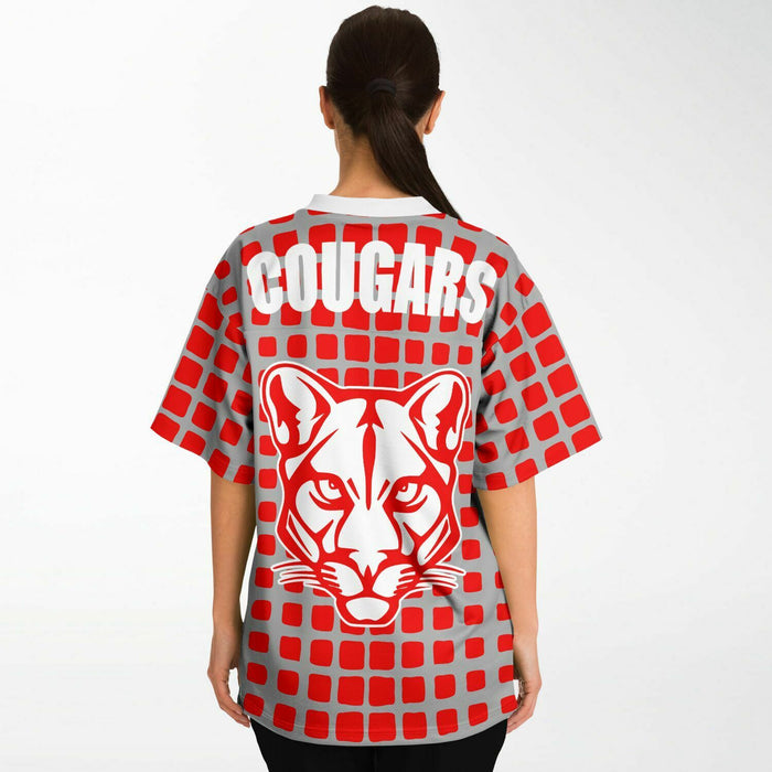 Tomball High School Cougars Football Jersey 23