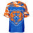 Grand Oaks Grizzlies football jersey -  ghost view - back