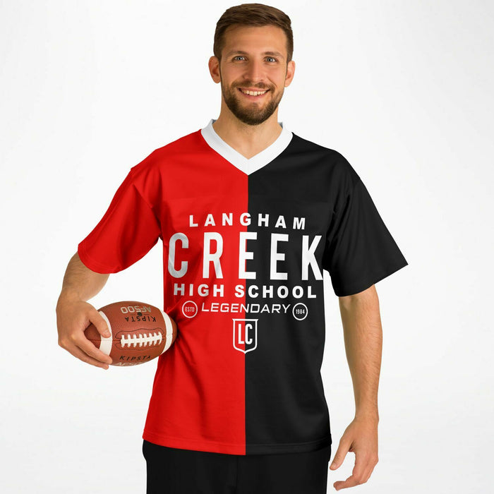 Langham Creek Lobos Football Jersey 04