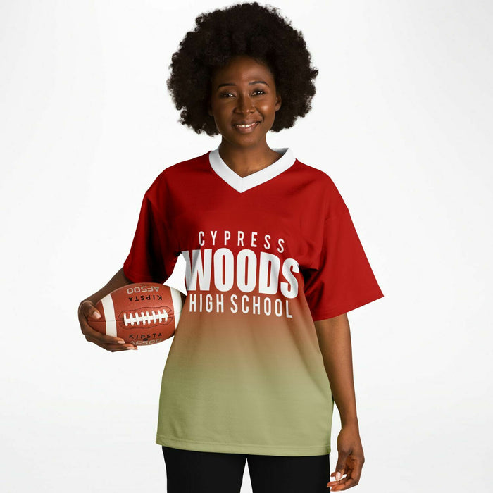 Cypress Woods Wildcats Football Spirit Jersey 05