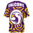 Jersey Village Falcons football jersey -  ghost view - back