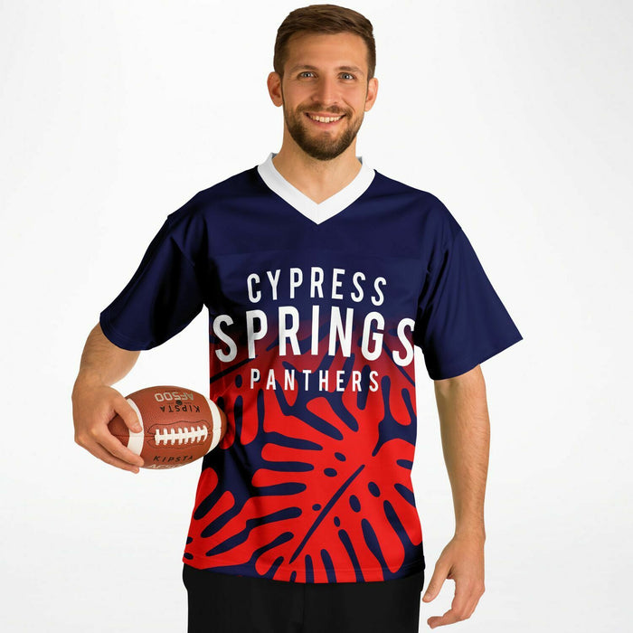 Cypress Springs Panthers Football Jersey 17