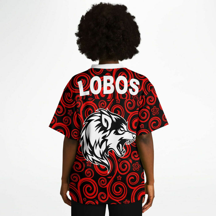 Langham Creek Lobos Football Jersey 18