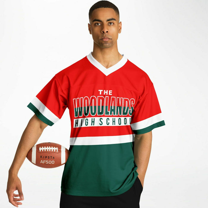 The Woodlands Highlanders Football Jersey 10