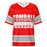 Tomball Cougars High School football jersey -  ghost view - front