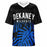 Dekaney Wildcats football jersey -  ghost view - front