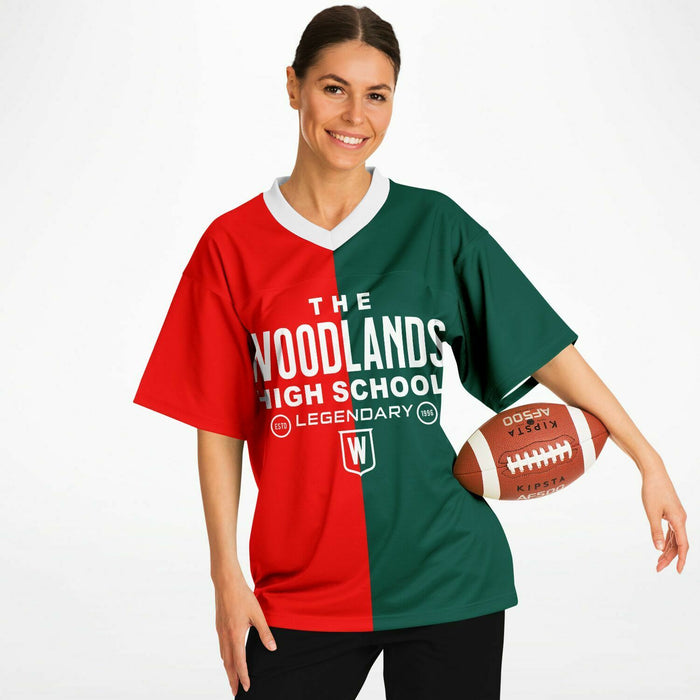 The Woodlands Highlanders Football Jersey 04