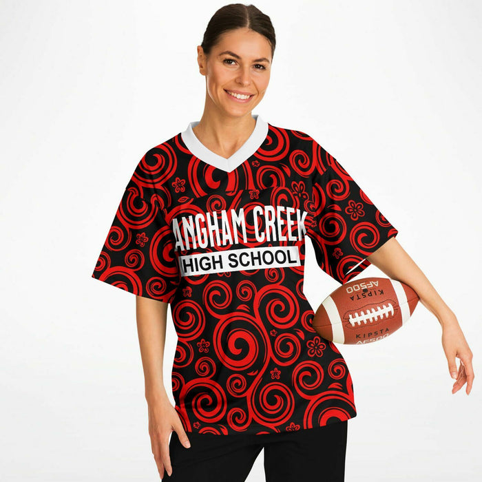 Langham Creek Lobos Football Jersey 18