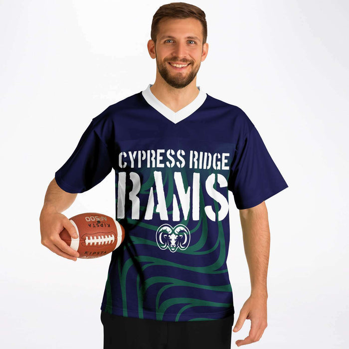 Cypress Ridge Rams Football Jersey 27