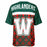 The Woodlands Highlanders High School football jersey -  ghost view - back