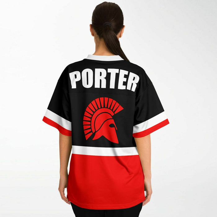 Porter Spartans Football Jersey 10