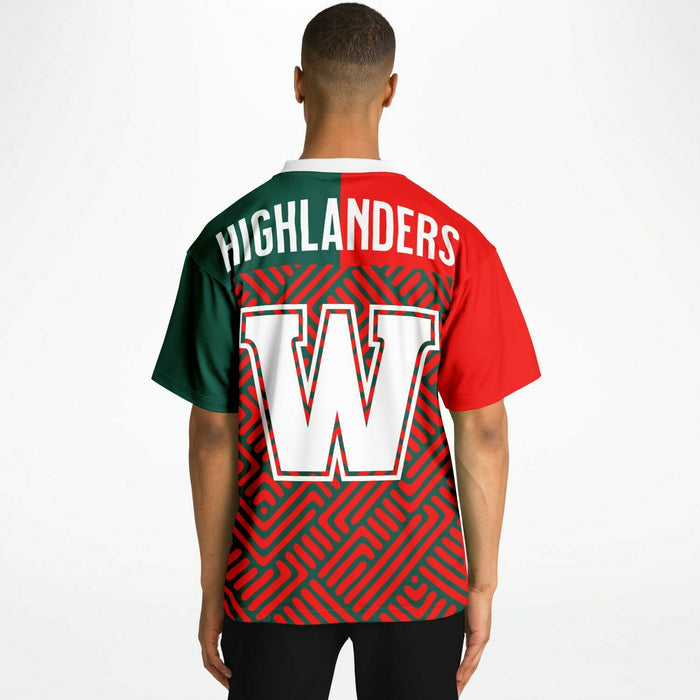 The Woodlands Highlanders Football Jersey 31