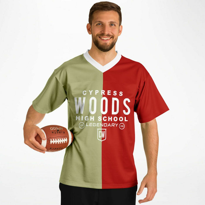 Cypress Woods Wildcats Football Spirit Jersey 04