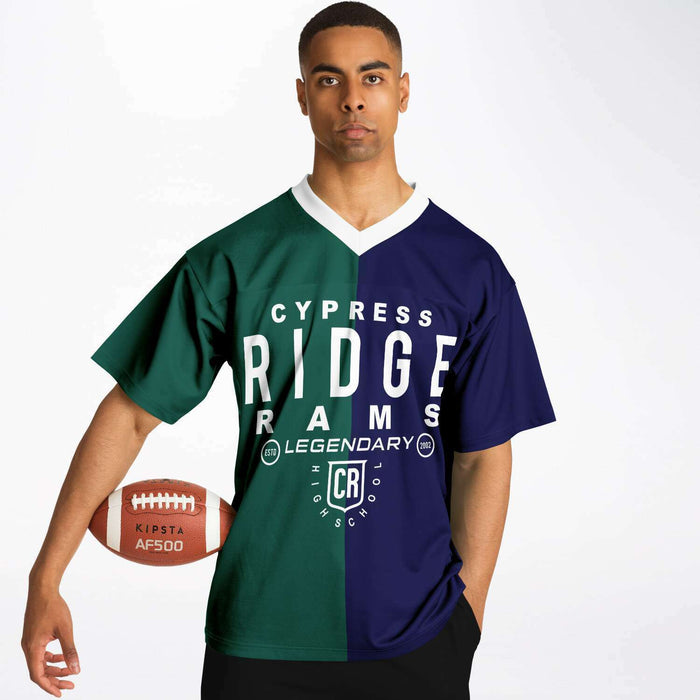 Cypress Ridge Rams Football Jersey 04