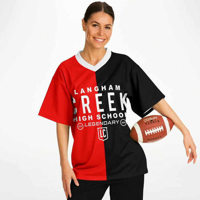 Langham Creek Lobos Football Jersey 04