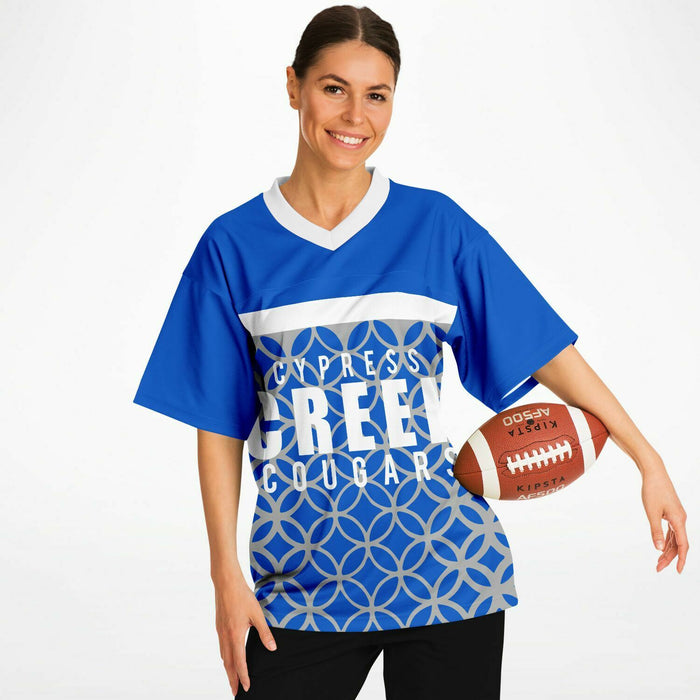 Cypress Creek Cougars Football Jersey 15