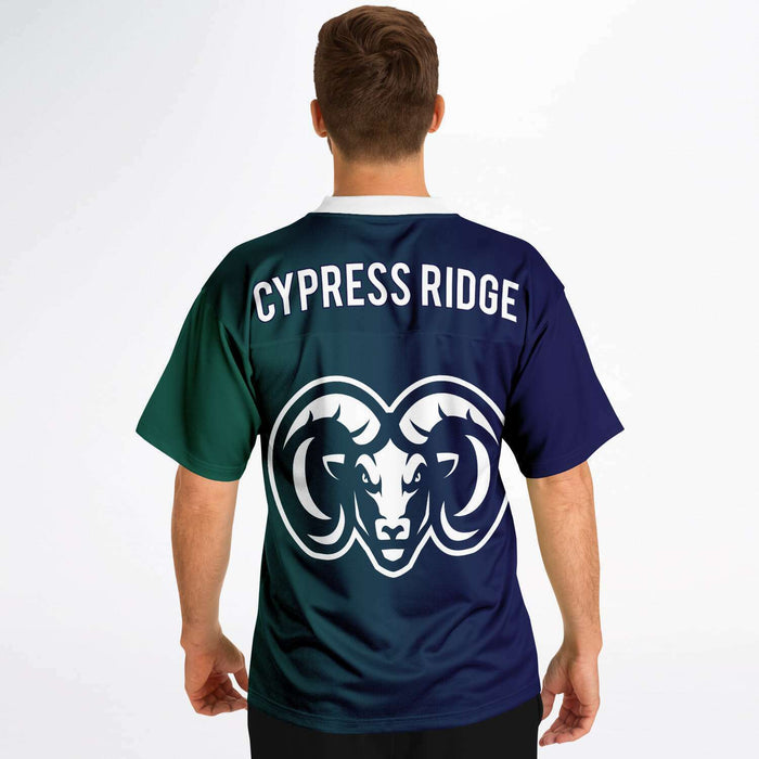 Cypress Ridge Rams Football Jersey 12
