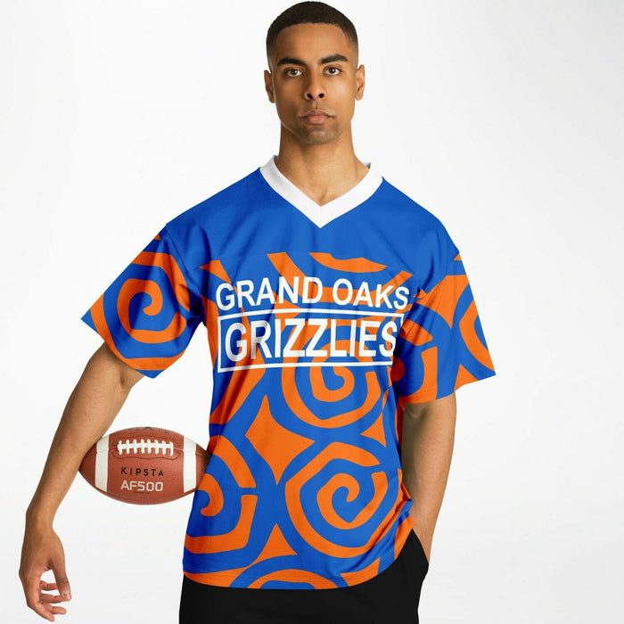 Grand Oaks Grizzlies Football Jersey 16