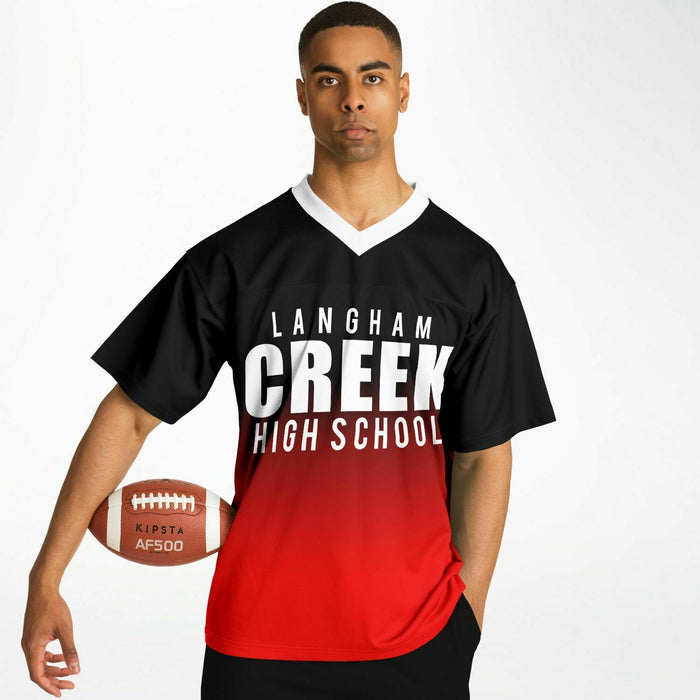 Langham Creek Lobos Football Jersey 05