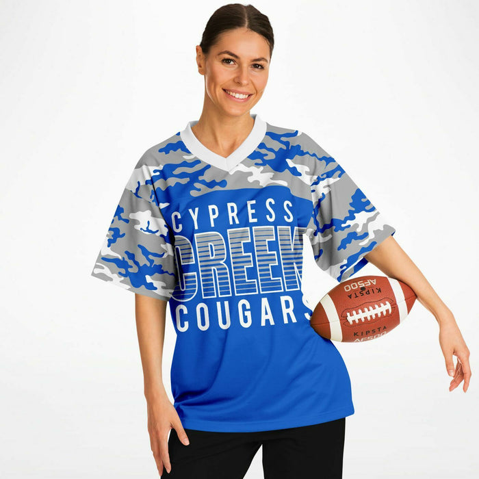 Cypress Creek Cougars Football Jersey 08