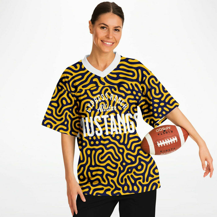 Cypress Ranch Mustangs Football Jersey 20