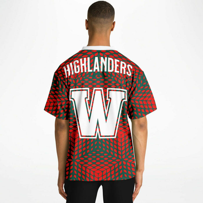 The Woodlands Highlanders Football Jersey 22