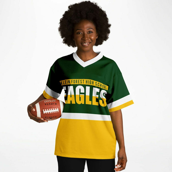 Klein Forest Eagles Football Jersey 10