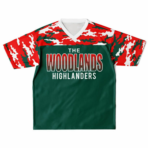 The Woodlands Highlanders Football Jersey 08