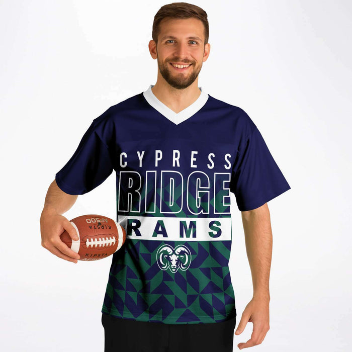 Cypress Ridge Rams Football Jersey 19