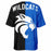 Dekaney Wildcats football jersey -  ghost view - back