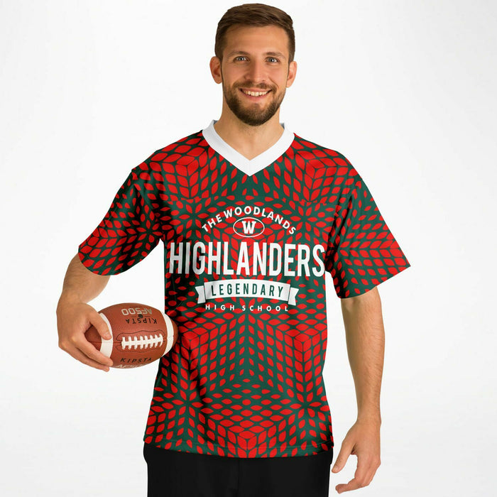 The Woodlands Highlanders Football Jersey 22