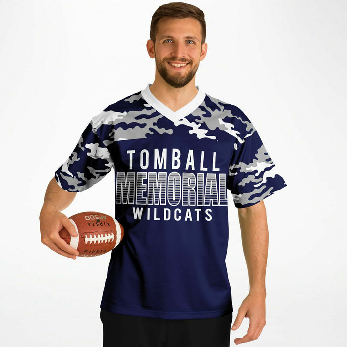 Tomball Memorial Wildcats Football Jersey 08