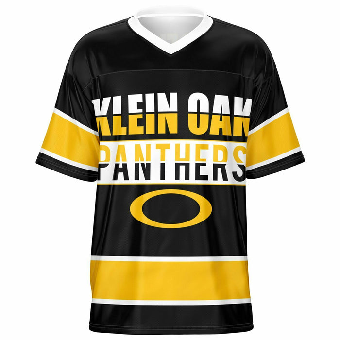 Klein Oak Panthers football jersey -  ghost view - front