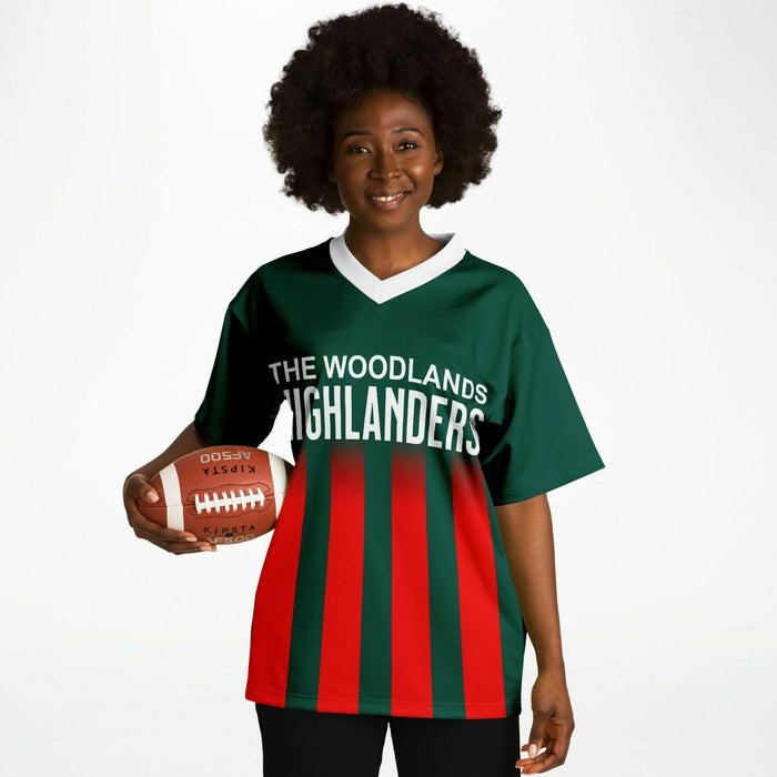 The Woodlands Highlanders Football Jersey 14