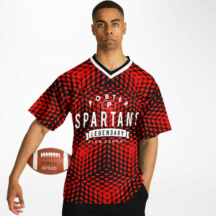 Porter Spartans Football Jersey 22