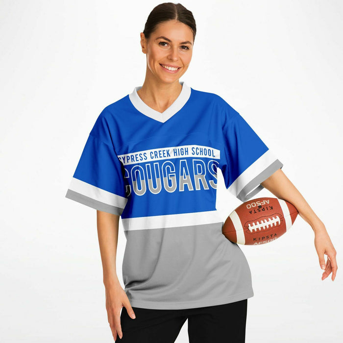 Cypress Creek Cougars Football Jersey 10