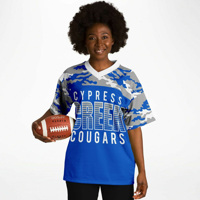 Cypress Creek Cougars Football Jersey 08