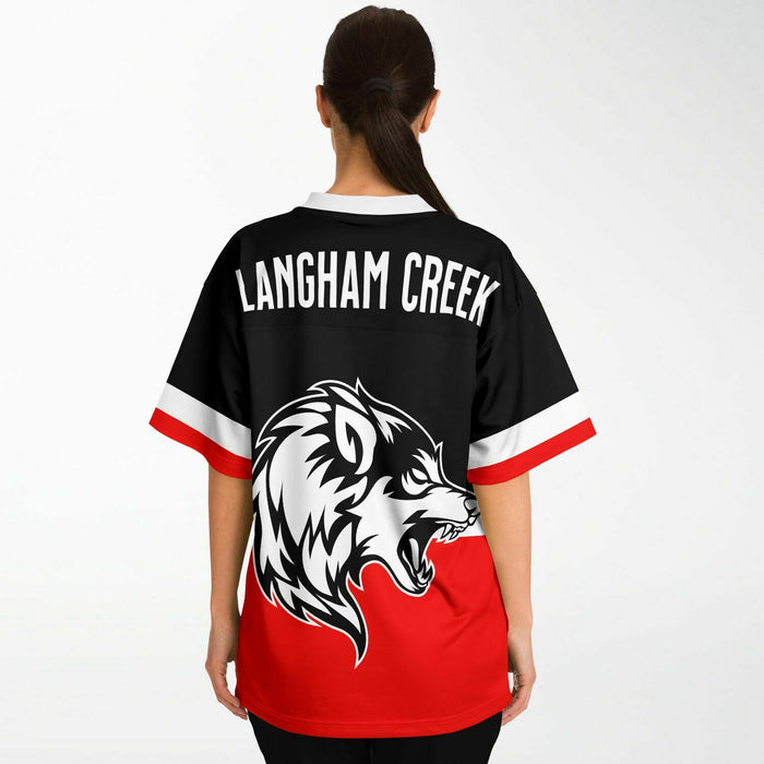 Langham Creek Lobos Football Jersey 10