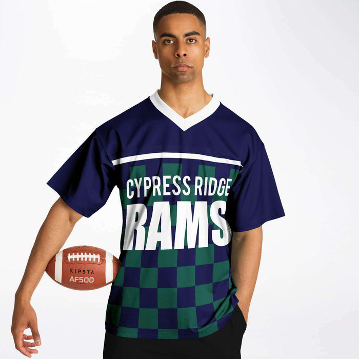 Cypress Ridge Rams Football Jersey 02