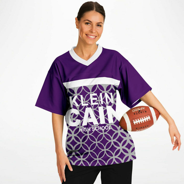 Klein Cain Hurricanes Football Jersey 15
