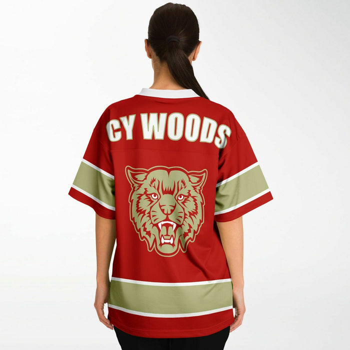 Cypress Woods Wildcats Football Spirit Jersey 13