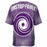 Klein Cain Hurricanes football jersey -  ghost view - back