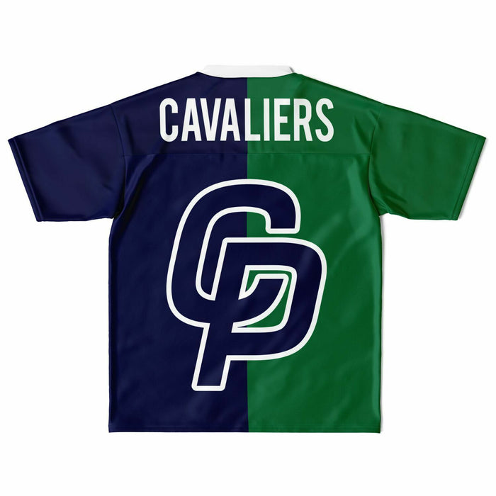 College Park Cavaliers football jersey laying flat - back 04